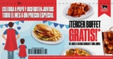 3×2 en buffet Sirloin Stockade con cupón del Día del Padre