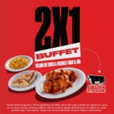 2×1 en buffet en Sirloin Stockade Paseo Ventura de lunes a viernes