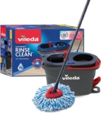 Sistema de limpieza Vileda Easywring Rinse Clean con trapeador y cubeta con exprimidor de pedal en su precio más bajo