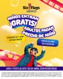 Día del Niño Six Flags: Niños entran GRATIS y adultos a precio de niño