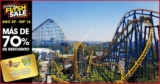 Six Flags Flash Sale 2019 con hasta 70% de descuento a partir del 29 de agosto