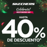 Independence Day Skechers: Hasta 40% de descuento hoy
