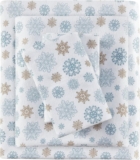 Oferta flash: Juego de Sábanas de franela estampadas 100% algodón para cama matrimonial bajan a un excelente precio