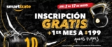 Promoción Smart Fit: Inscripción gratis + 1er mes a $199 en Plan Black o Plan Smart