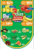 Ofertas S-Mart 3 días de frutas y verduras del 3 al 5 de septiembre 2024