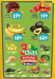 Ofertas S-Mart 3 días de frutas y verduras del 30 de septiembre al 2 de octubre 2025