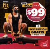 Smart Fit Hot Sale 2021: primer mes $99 + inscripción gratis