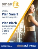 Cupón SmartFit inscripción gratis y anualidad con membresía Black a $399