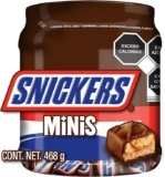 Chocolates Snickers Mini con 468 g baja a su menor precio