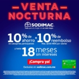 Venta Nocturna Sodimac hoy y mañana: 10% de descuento + 10% de reembolso con Falabella + msi