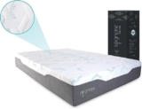 Colchón híbrido king size Sognare Sense con memory foam y gel baja a su menor precio