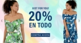 Promoción Soho de 20% de descuento en su nueva tienda en línea