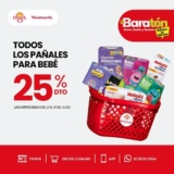 Ofertas El Baratón Del Sol y Woolworth al 6 de julio 2026: 25% de descuento en todos los Pañales para Bebé y más