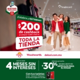 Promo Del Sol y Woolworth: $200 de cashback con Bradescard + 4 msi y más