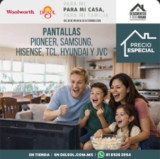Descuentos a Todo Hogar Del Sol y Woolworth: Precios especiales en Pantallas y más