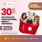 Promos Fin de Semana Del Sol y Woolworth: 30% de descuento tintes, cosméticos y más