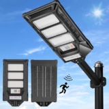 Lámpara de luz LED para exteriores con sensor de movimiento y control remoto baja a un excelente precio