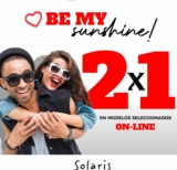 2×1 en lentes de sol participantes en la tienda en línea de Solaris