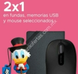 En Soriana 2×1 en memorias, mouse y fundas para celular seleccionadas