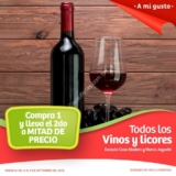 En Soriana 2×1½ y 25% de descuento en vinos y licores