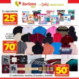 En Soriana hasta 70% de descuento en ropa de invierno