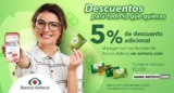 En Soriana 5% de descuento adicional al pagar con Banco Azteca