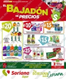 Folleto Soriana Super Bajadón de Precios 1 al 14 de enero 2021
