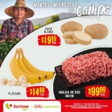 Martes y Miércoles del Campo Soriana 1 y 2 de julio: ofertas en frutas y verduras