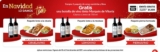 Compra una cena navideña en Soriana y llévate GRATIS una botella de vino tinto