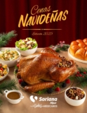Folleto Cenas Navideñas Soriana al 31 de diciembre 2025