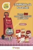 Promoción Soriana Mercado Chimex: Compra $85 en productos Chimex y llévate un carrito Soriana a $249
