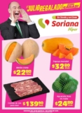 Folleto Julio Regalado Soriana fin de semana al 1 de junio 2026