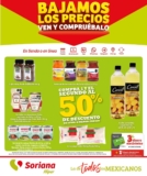 Folleto Soriana Bajamos los Precios 13 al 29 de agosto 2021