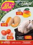 Martes y Miércoles del Campo Soriana 21 y 22 de julio: ofertas de frutas y verduras
