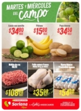 Martes y Miércoles del Campo Soriana 22 y 23 de septiembre: ofertas de frutas y verduras