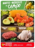 Martes y Miércoles del Campo Soriana 25 y 26 de agosto: ofertas de frutas y verduras