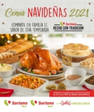 Folleto Soriana Cenas Navideñas 2021 en platillos y paquetes