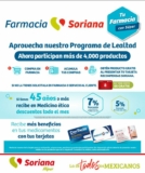 Folleto Soriana Farmacia Enero 2023