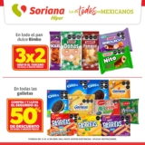 Folleto Soriana fin de semana con 3×2, 2do a mitad de precio y más