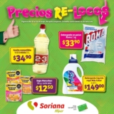 Folleto Precios Re-Locos Soriana válido al 22 de mayo 2024