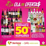 Folleto Soriana Ola de Ofertas: 2do a mitad de precio en galletas, frijoles, chiles y mas