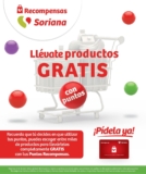 Folleto Soriana Puntos Recompensas productos Gratis hasta el 30 de abril 2022