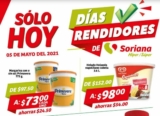 Folleto Soriana Días Rendidores 5 de mayo 2021