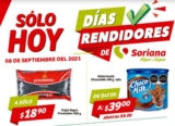 Ofertas Soriana Días Rendidores 8 septiembre 2021