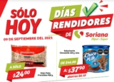 Ofertas Soriana Días Rendidores 9 de septiembre 2021