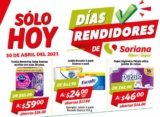 Folleto Soriana Días Rendidores 30 de abril 2021
