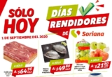 Folleto Soriana Días Rendidores 1 de septiembre 2020