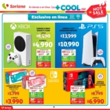 Xbox Series S a $4,990, PlayStation 5 standard a $10,990 y Switch Lite a $3,990 en el Hot Sale de Soriana