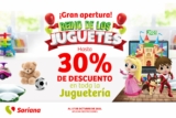 Gran Apertura Reino de los Juguetes Soriana: 30% de descuento en toda la juguetería al 17 de octubre