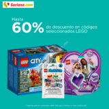 En Soriana.com Hasta 60% de descuento en LEGO